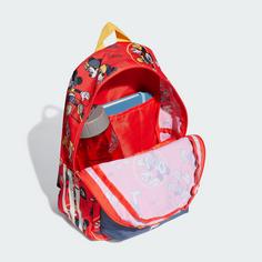 Rückansicht von adidas Rucksack adidas Disney Micky Maus Rucksack Daypack Kinder Bright Red / Preloved Ink