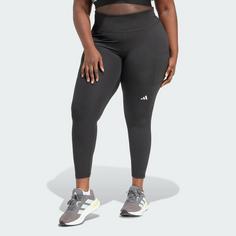 Rückansicht von adidas Own The Run 7/8-Leggings – Große Größen Lauftights Damen Black