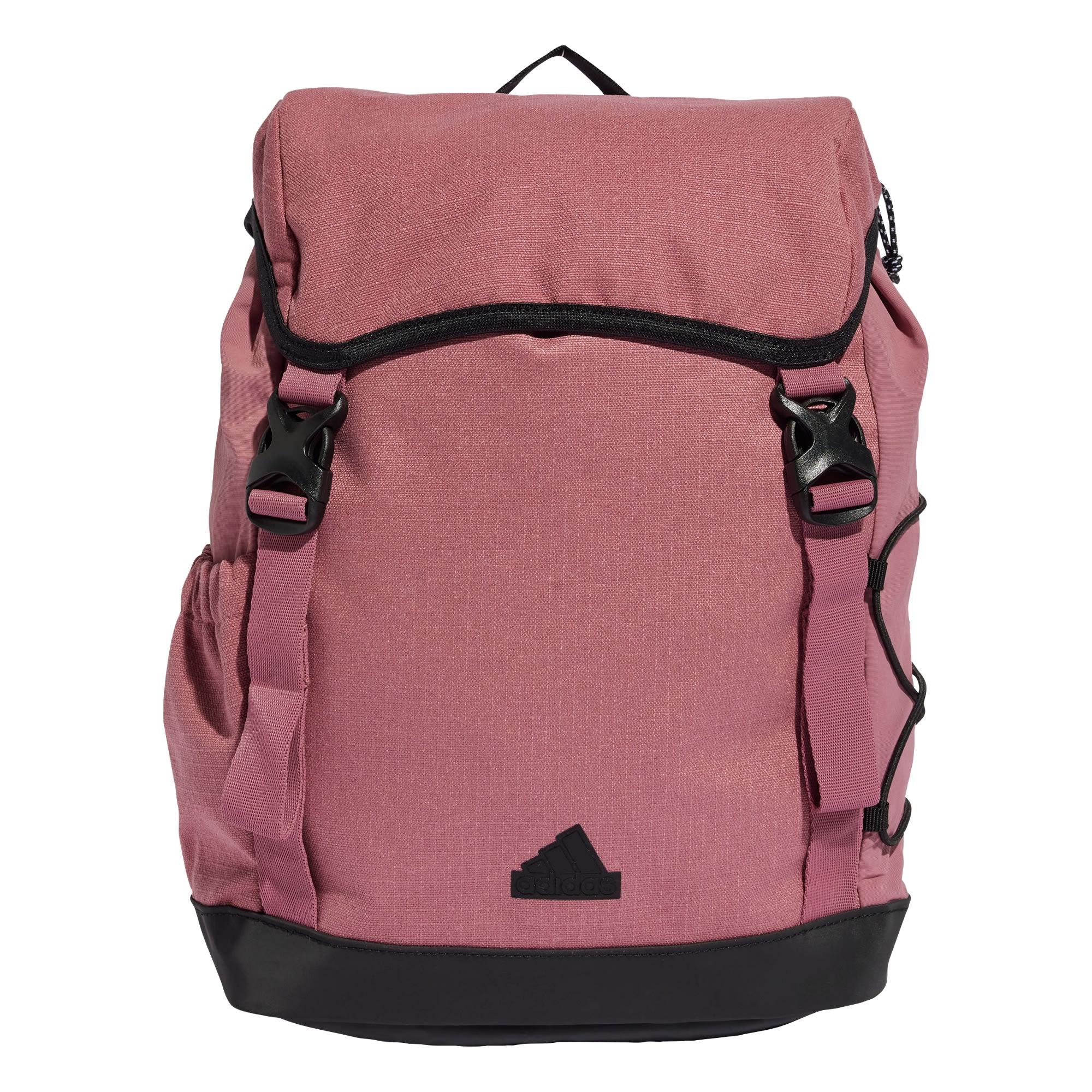 Black and pink adidas backpack online