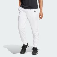 Rückansicht von adidas Tennis Walk-On Hose Freizeithose Herren White