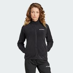 Rückansicht von adidas Terrex Multi Fleecejacke Fleecejacke Damen Black