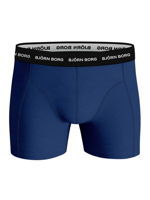 Rückansicht von Björn Borg Boxershort Hipster Herren Blau/Türkis