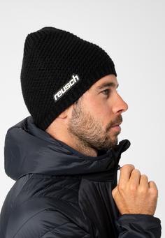 Rückansicht von Reusch Aron Beanie Skimütze 7700 black