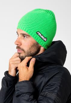 Rückansicht von Reusch Aron Beanie Skimütze 5007 green gecko