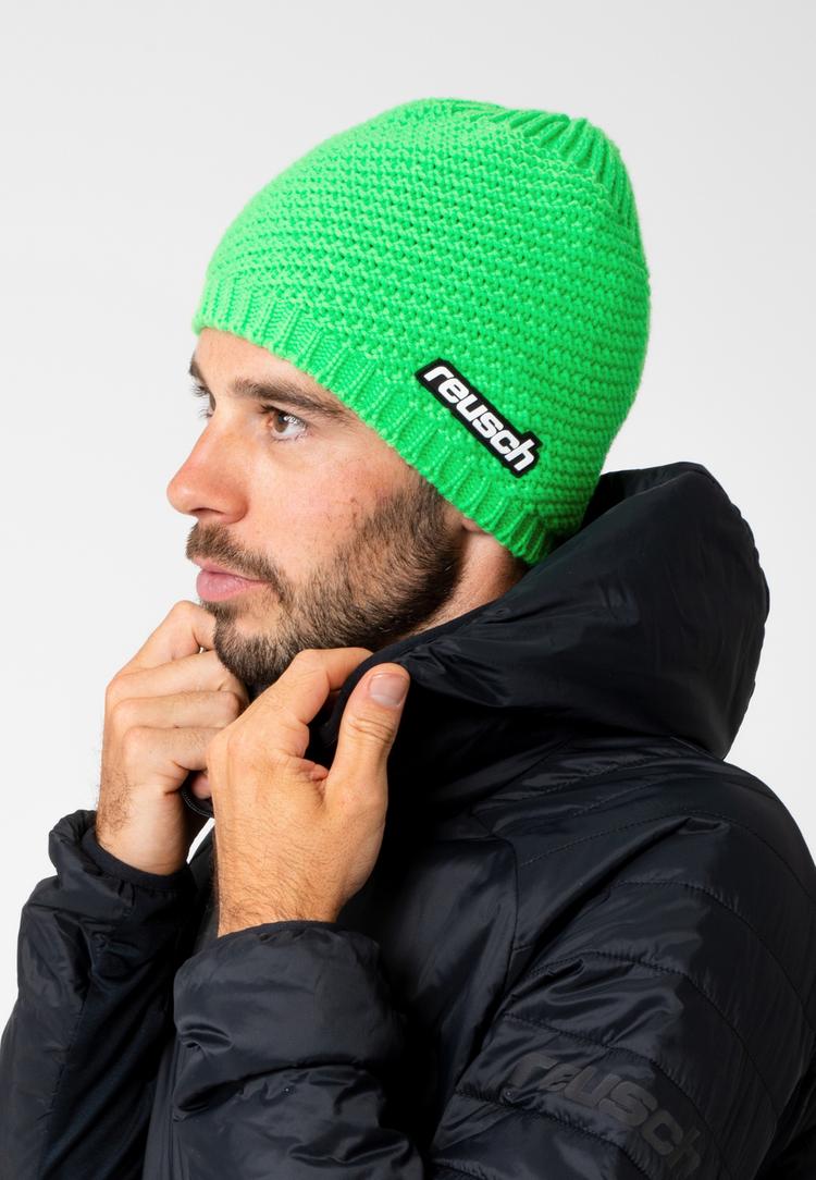 Reusch Reusch Aron Beanie Skim&uuml;tze - 5007 green gecko - 0 | SportScheck