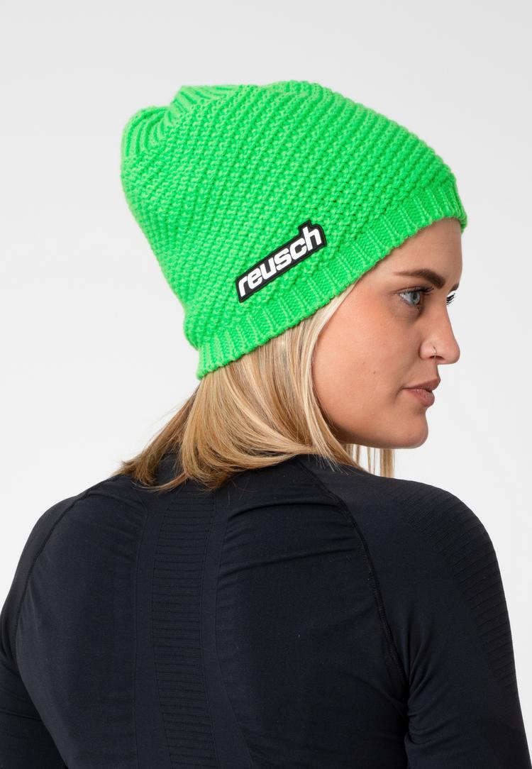 Reusch Reusch Aron Beanie Skim&uuml;tze - 5007 green gecko - 2 | SportScheck