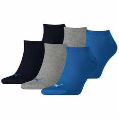 PUMA Socken Freizeitsocken Blau/Grau