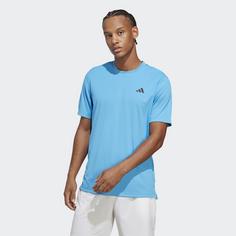 Rückansicht von adidas Club Tennis T-Shirt T-Shirt Herren Pulse Blue