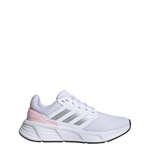 Rückansicht von adidas Galaxy 6 Laufschuh Laufschuhe Cloud White / Silver Metallic / Clear Pink