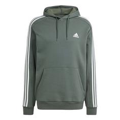 adidas Essentials 3-Streifen Hoodie Hoodie Herren Legend Ivy