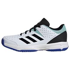 adidas Court Stabil Schuh Sneaker Kinder Cloud White / Core Black / Lucid Blue