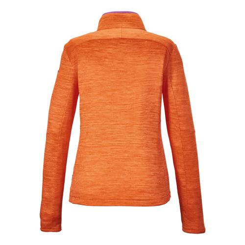 Rückansicht von KILLTEC KOS 17 Fleecejacke Damen Orange5019