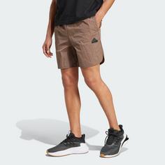 Rückansicht von adidas City Escape Woven Shorts Funktionsshorts Herren Earth Strata