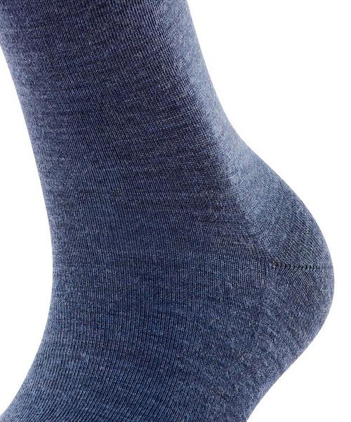 Rückansicht von Falke Socken Crew Socken Damen Blau