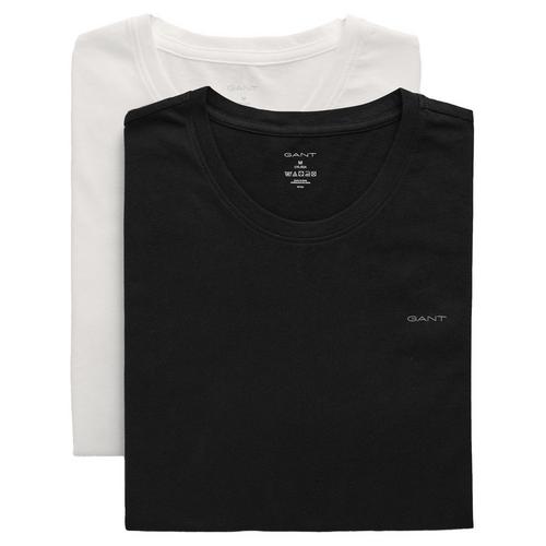 Rückansicht von GANT T-Shirt T-Shirt Herren Schwarz/Weiß