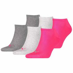 PUMA Socken Freizeitsocken Grau/Pink