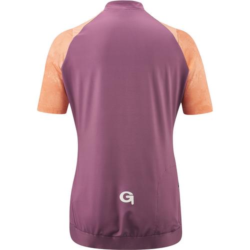 Rückansicht von Gonso Lesima Fahrradtrikot Damen Lila4637