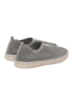 Rückansicht von Ilse Jacobsen TULIP3275 Sneaker Damen grey