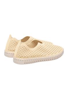 Rückansicht von Ilse Jacobsen TULIP3275 Sneaker Damen Double Cream