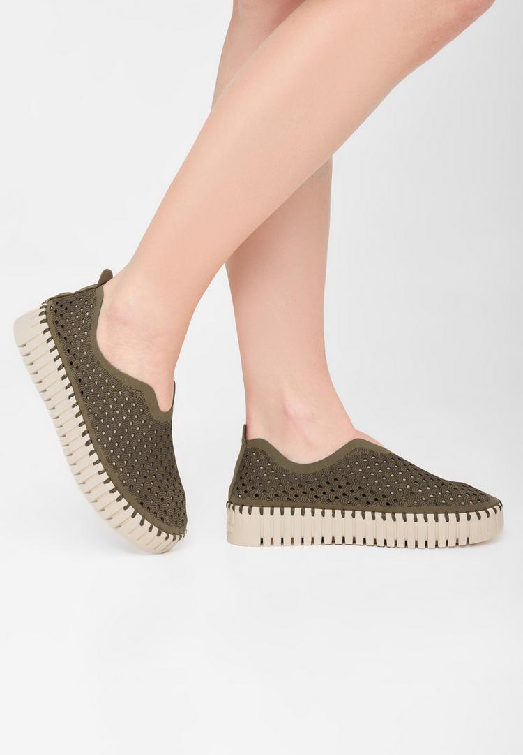 Ilse Jacobsen Ilse Jacobsen TULIP3373 Sneaker Damen - deep olive - 2 | SportScheck