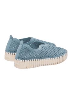 Rückansicht von Ilse Jacobsen TULIP3373 Sneaker Damen Blue Cloud