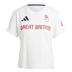 adidas Team GB HEAT.RDY T-Shirt T-Shirt Damen White