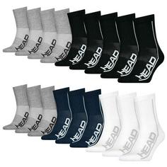 HEAD Socken Crew Socken Grau/Blau/Weiß
