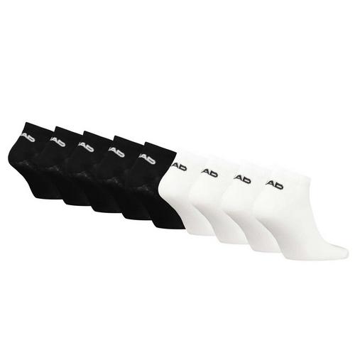 Rückansicht von HEAD Socken Socken Schwarz/Weiß