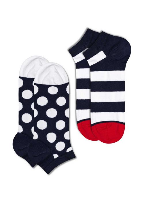 Rückansicht von Happy Socks Socken Sneakersocken Big Dot Stripe
