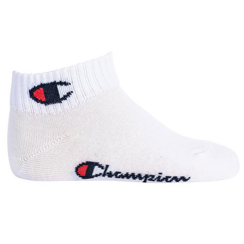 Rückansicht von CHAMPION Socken Sneakersocken Schwarz/Grau/Weiß