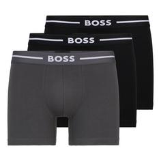 Boss Boxershort Hipster Herren Schwarz/Grau