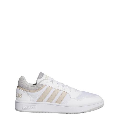 Rückansicht von adidas Hoops 3.0 Summer Schuh Sneaker Cloud White / Wonder Beige / Grey Two