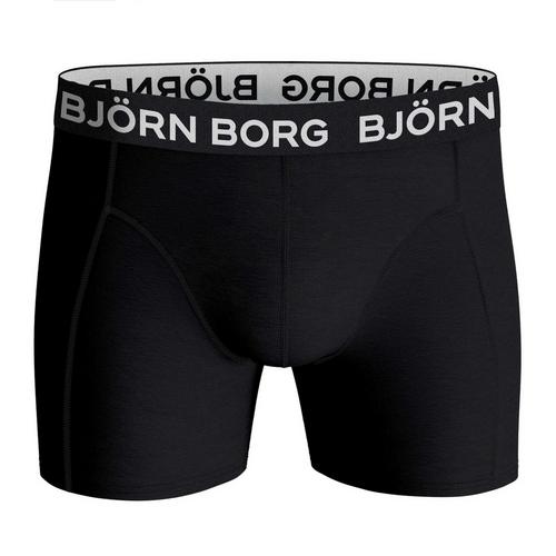 Rückansicht von Björn Borg Boxershort Hipster Herren Schwarz/Weiß