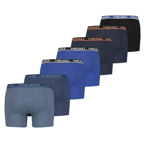 Rückansicht von HEAD Boxershort Hipster Herren Blau/Schwarz/Orange