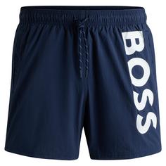 Boss Badeshorts Badeshorts Herren Blau