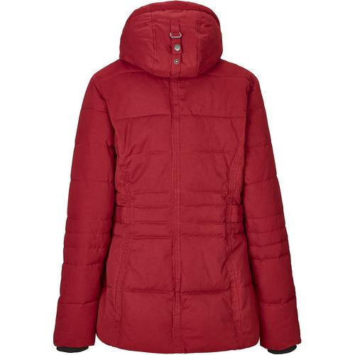 Rückansicht von KILLTEC Addana Softshelljacke Damen Dukelrot