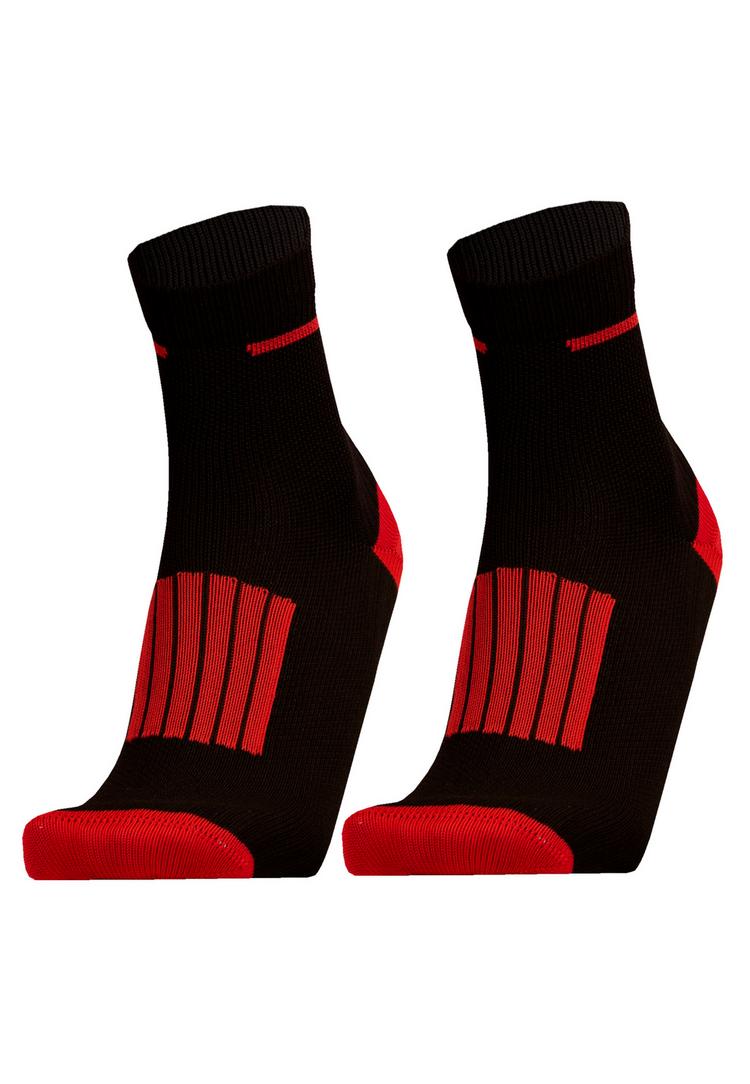UphillSport UphillSport FRONT 2er Pack Socken - Black, red - 0 | SportScheck