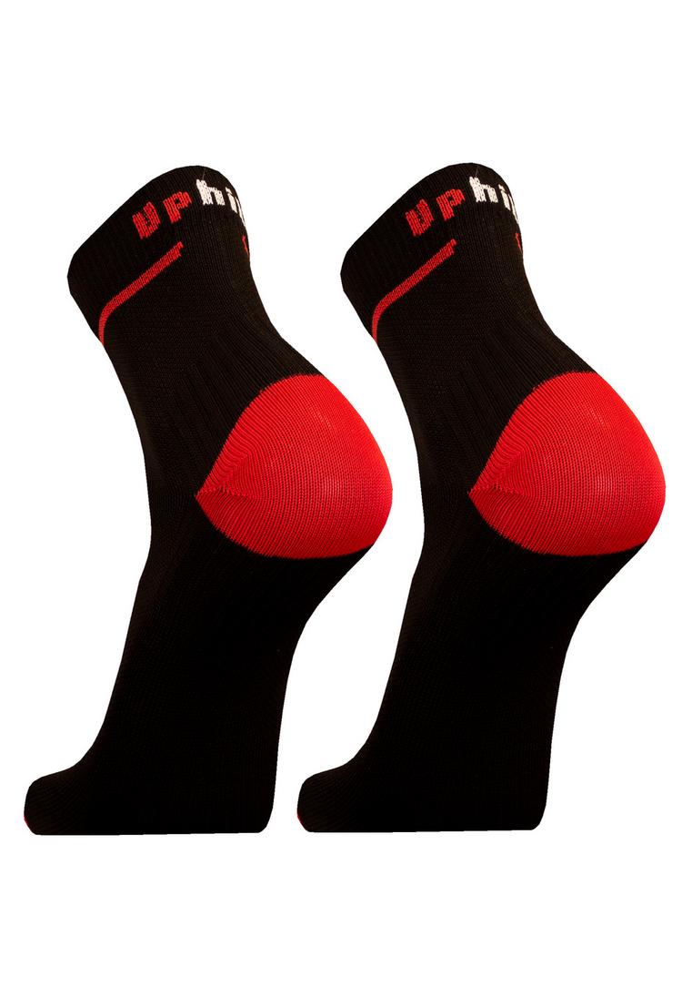 UphillSport UphillSport FRONT 2er Pack Socken - Black, red - 1 | SportScheck