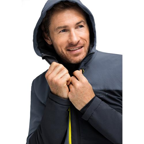 Rückansicht von Maier Sports Ofot Funktionsjacke Herren Grau