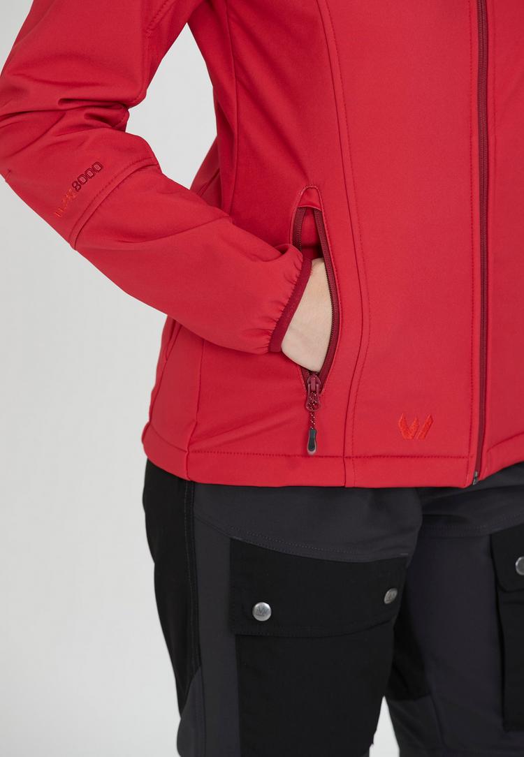 Whistler Whistler Covina Softshelljacke Damen - 4223 Rococco Red - 0 | SportScheck