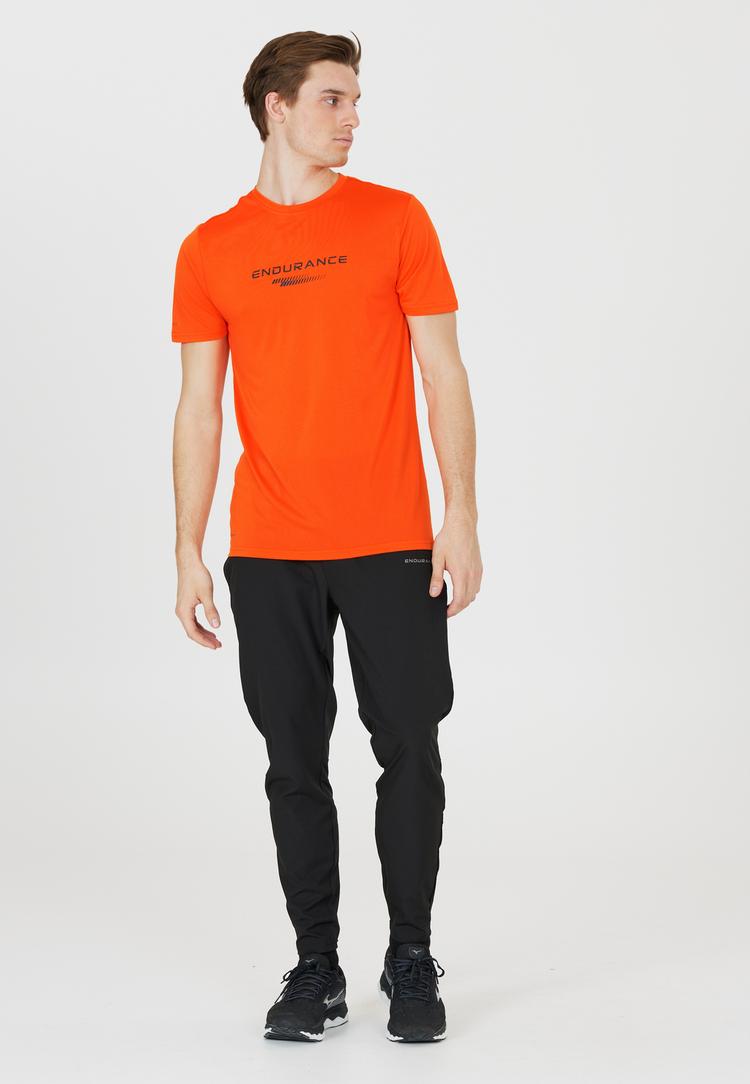 Endurance Endurance PORTOFINO Printshirt Herren - 5187 Scarlet Ibis - 0 | SportScheck