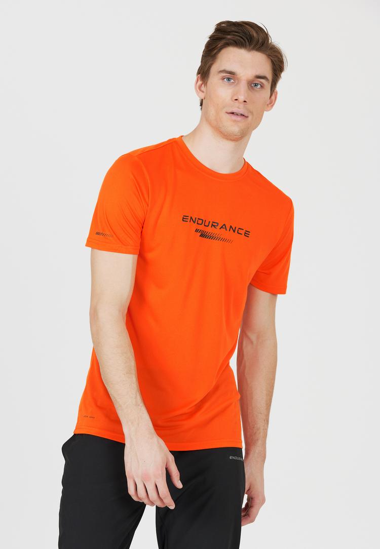 Endurance Endurance PORTOFINO Printshirt Herren - 5187 Scarlet Ibis - 1 | SportScheck