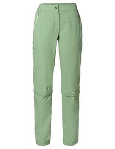 VAUDE Women's Farley Capri T-Zip Pants III Funktionshose Damen willow green