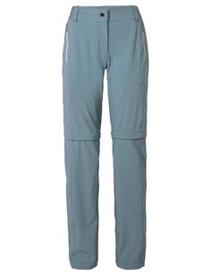VAUDE Women's Farley Stretch ZO T-Zip Pants II Funktionshose Damen nordic blue