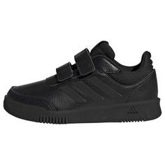 adidas Tensaur Hook and Loop Schuh Sneaker Kinder Core Black / Core Black / Grey Six