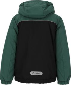 Rückansicht von ZigZag Mixup Skijacke Kinder 3175 Trekking Green