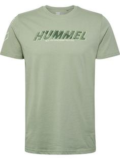 hummel hmlTE EFFORT COTTON T-SHIRT T-Shirt Herren SEAGRASS
