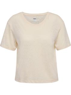 hummel hmlMT LIGHT BURNOUT T-SHIRT T-Shirt Damen WHITECAP GRAY
