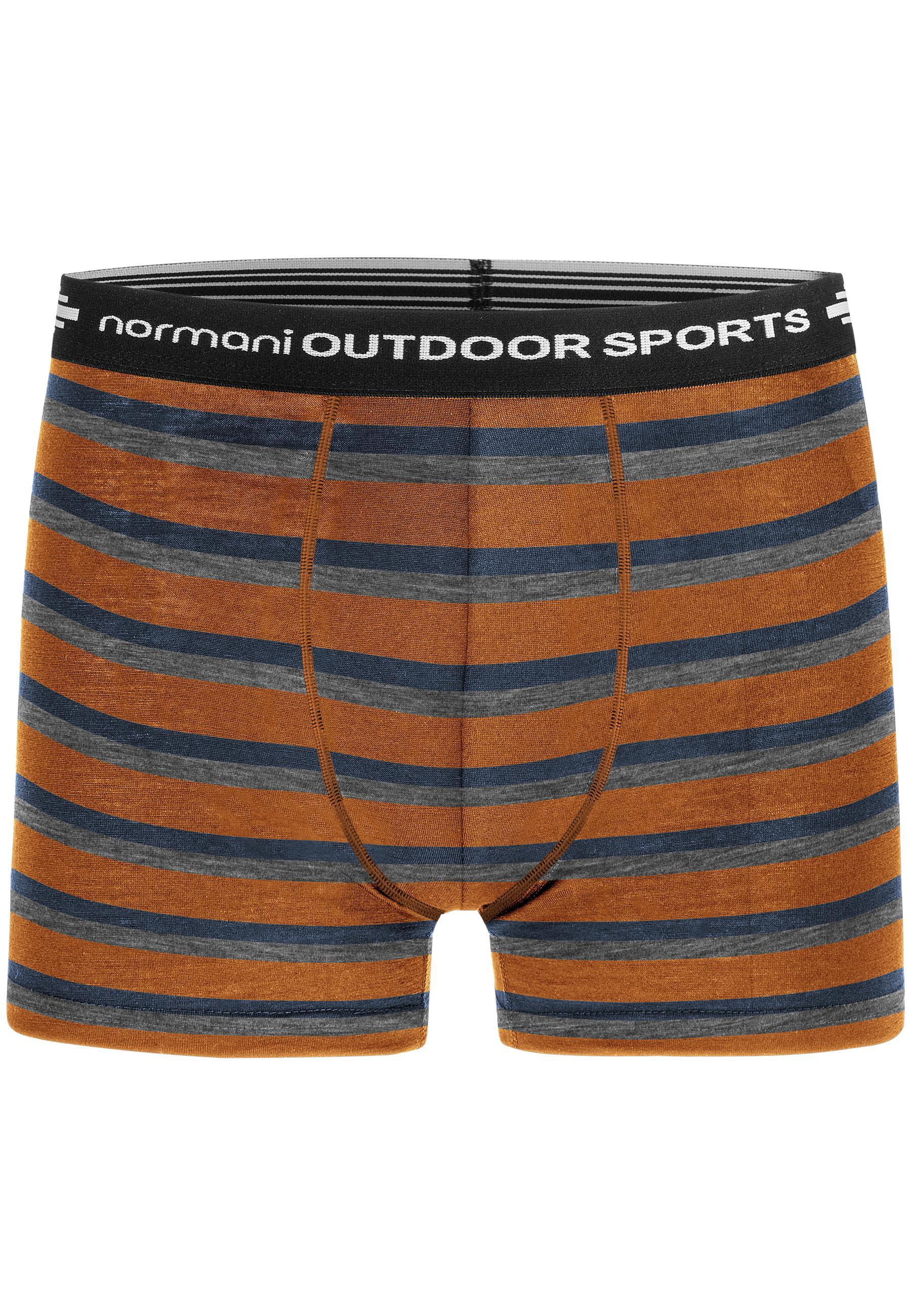 normani Outdoor Sports Adelaide Unterhose Herren - Orange/Blau/Grau