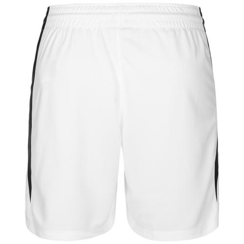 Rückansicht von Nike Team Basketball Stock Basketball-Shorts Damen weiß / schwarz